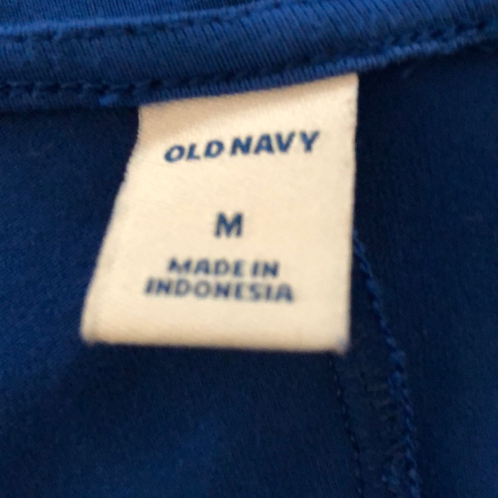 Old Navy blue dress size Med. - Picture 7 of 7